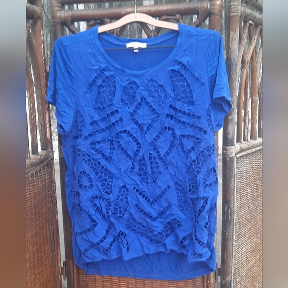 Skies Are Blue Tops - 🍀3/15 Skies are blue Women's Blue Blouse